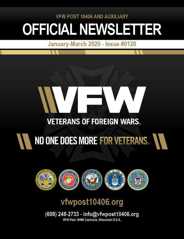 VFW Post 10406 Cochrane, Wisconsin USA